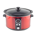 Oval Crock Pot with Timer 7 Quart Slow Cooker for Kitchen Cooking1