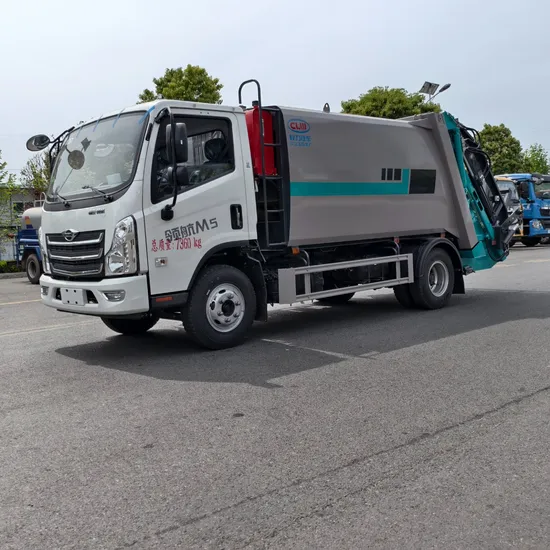 Sistem Kawalan Pintar Foton 4X2 8cbm Trak Pemadat Tolak Kitaran Auto1