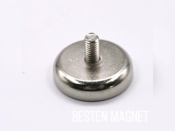 magnet pot with screw