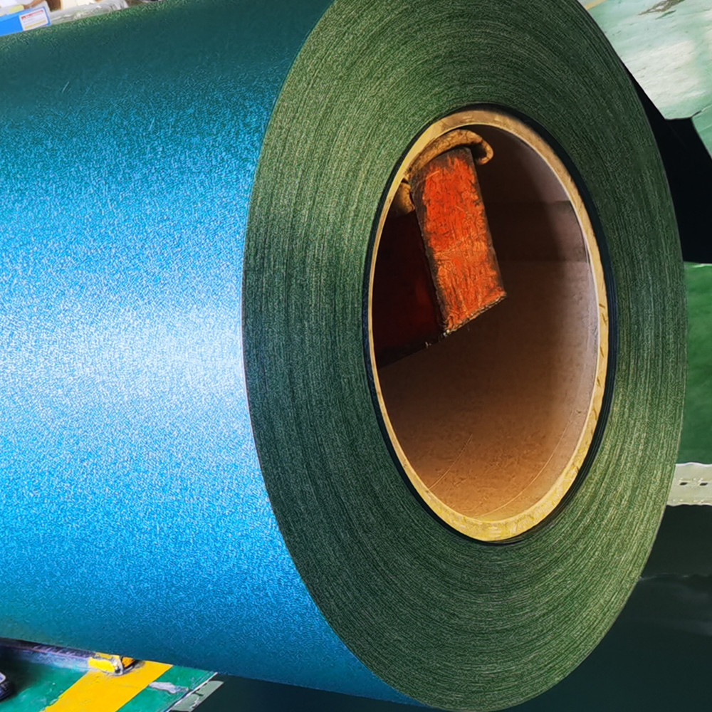 Матовая окрашенная оцинкованная сталь