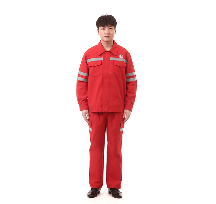 Spring And Autumn Engineering Anti-Static Oil Uniform