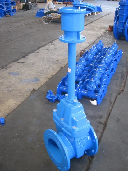 DN40-DN600 Ductile Iron Extended Stem Buried Gate Valve1