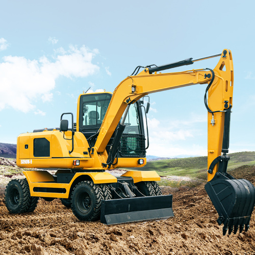 What factors affect the development of used excavators?