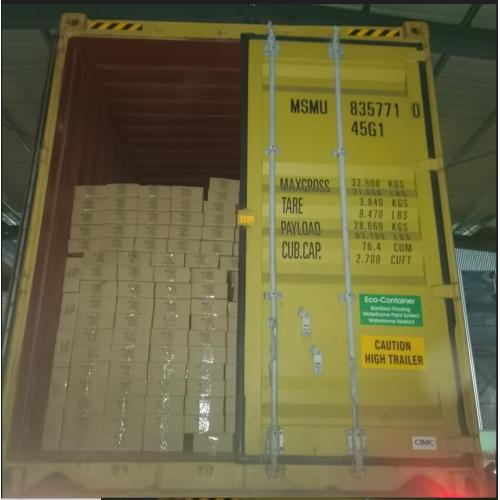 One Container of Sun Shade Sail for US Customer`s order was delivered to Tianjin Port