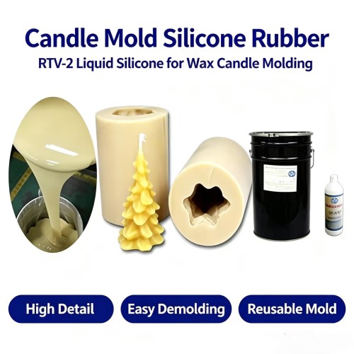 Candle Mold Silicone Rubber: A Reliable Molding Material for Scented and Decorative Candle Production