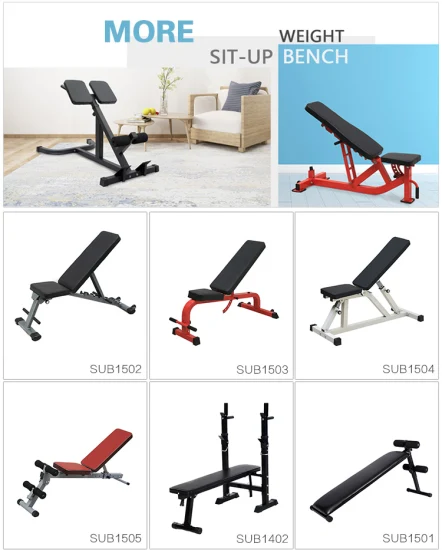 Olahraga Latihan yang Dapat Disesuaikan Bench Gym Equipment1