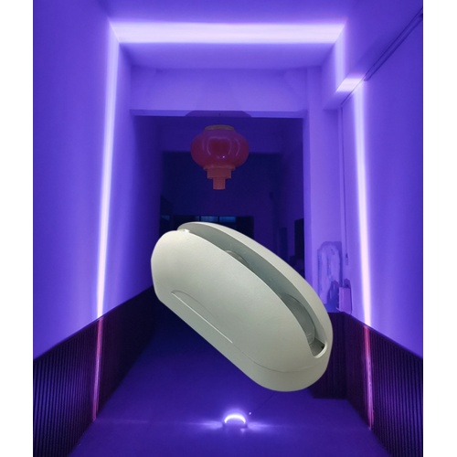 RGB LED Janela do peitoril da porta da moldura lâmpada de parede