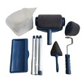 7-Pieces Paint Roller Brush Kit - No Spills, No Mess, Refillable & Washable1