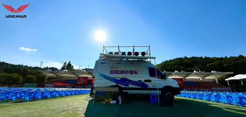 China - Sinoswan Ob Van Powers Live -Musikkonzert mit nahtlosen Live -Streaming