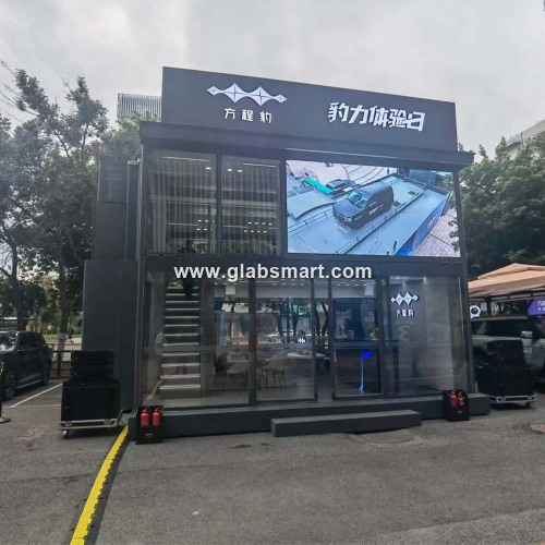 GLAB Automotive: кіраўніцтва па выбары мабільнага выставачнага аўтамабіля, стварэнне новай платформы для мабільнага дысплея брэнда