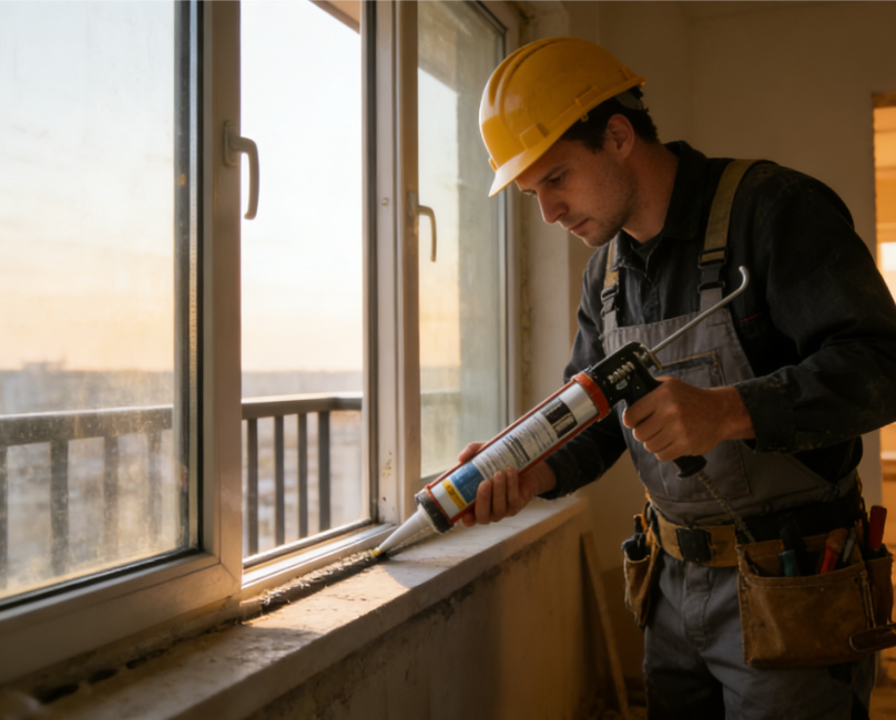 Household door and window sealant