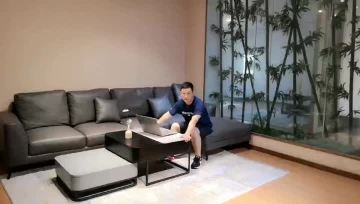 1823茶几黑白色茶几