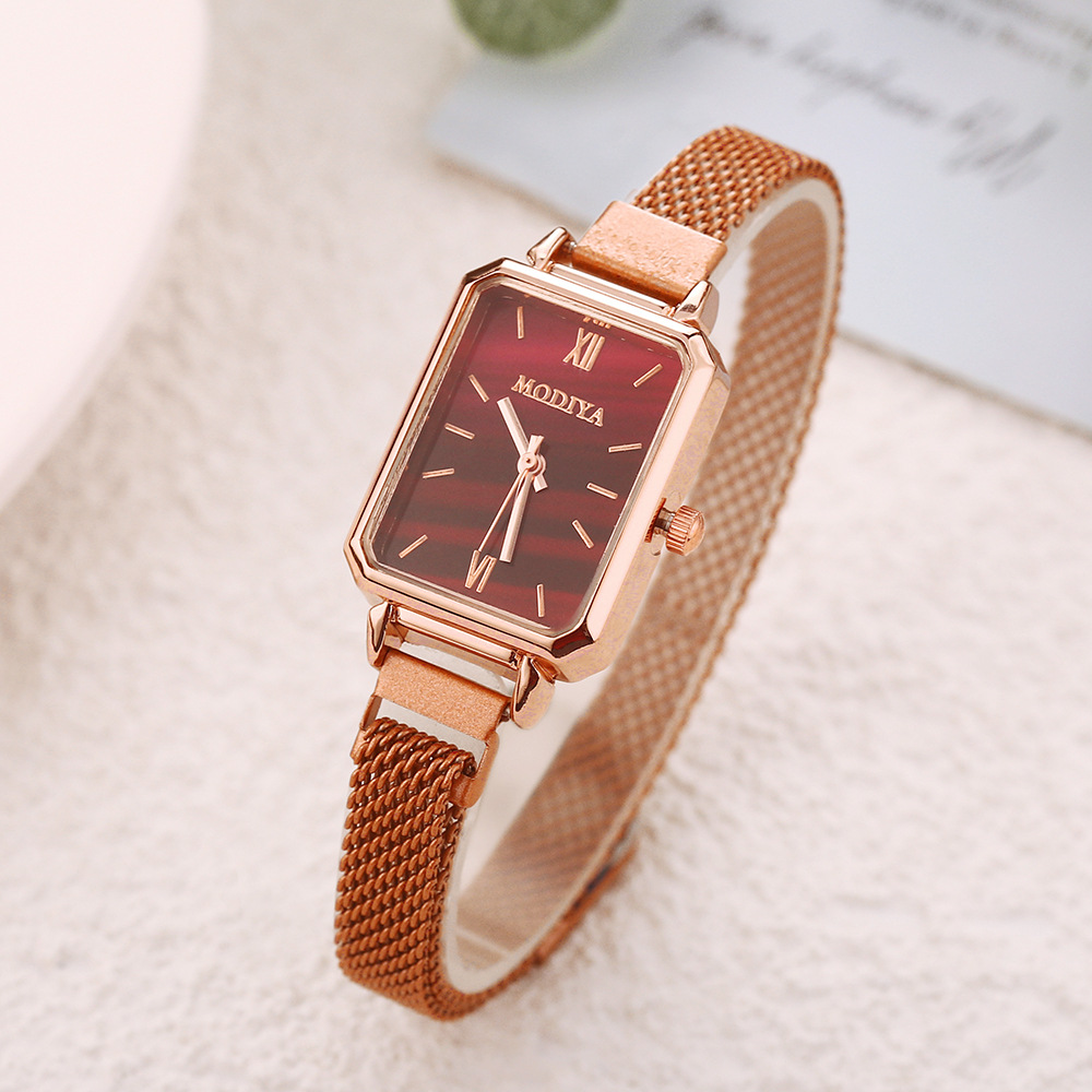 Red Quartz Watch Jpg