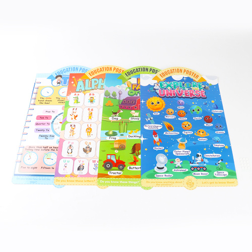 Scholars Educational Posters Learning Materials Alphabet Chart for Kindergarten School Wall Decor