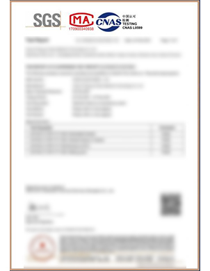 SGS certification