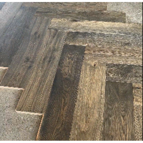 Plancher en bois d'ingénierie à chevrons