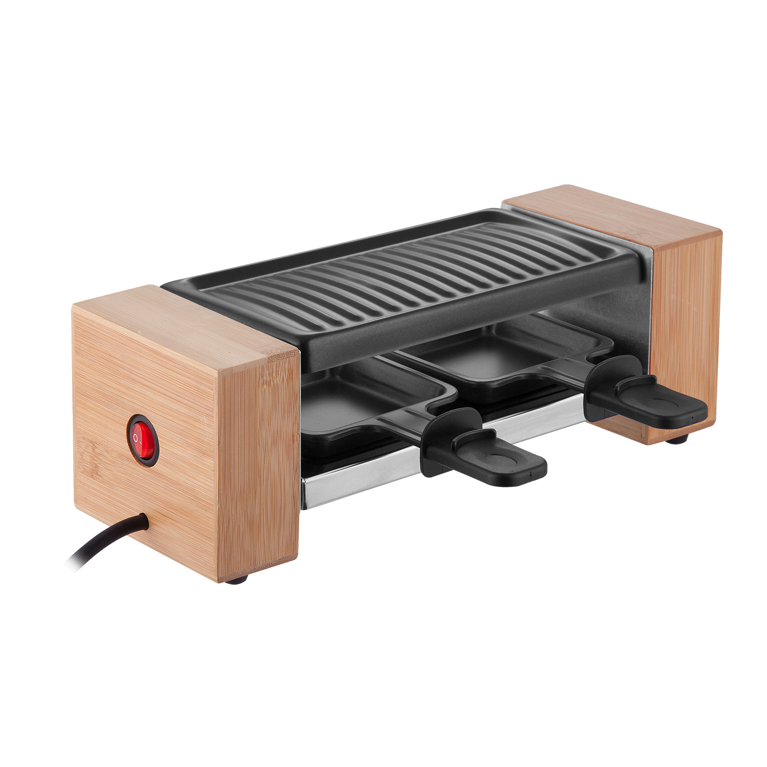 Bamboo Electric Raclette Grill