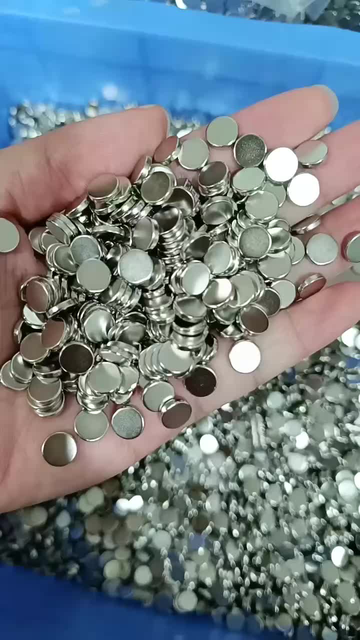 nickel plated ring magnet