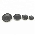 Black Plastic M8 Corrugated Hand Wheel1