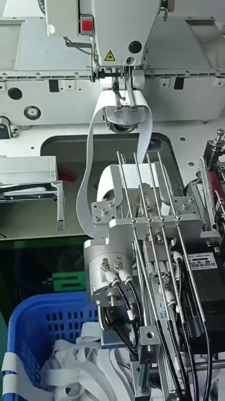 elastic band automatic cutting and sewing solution