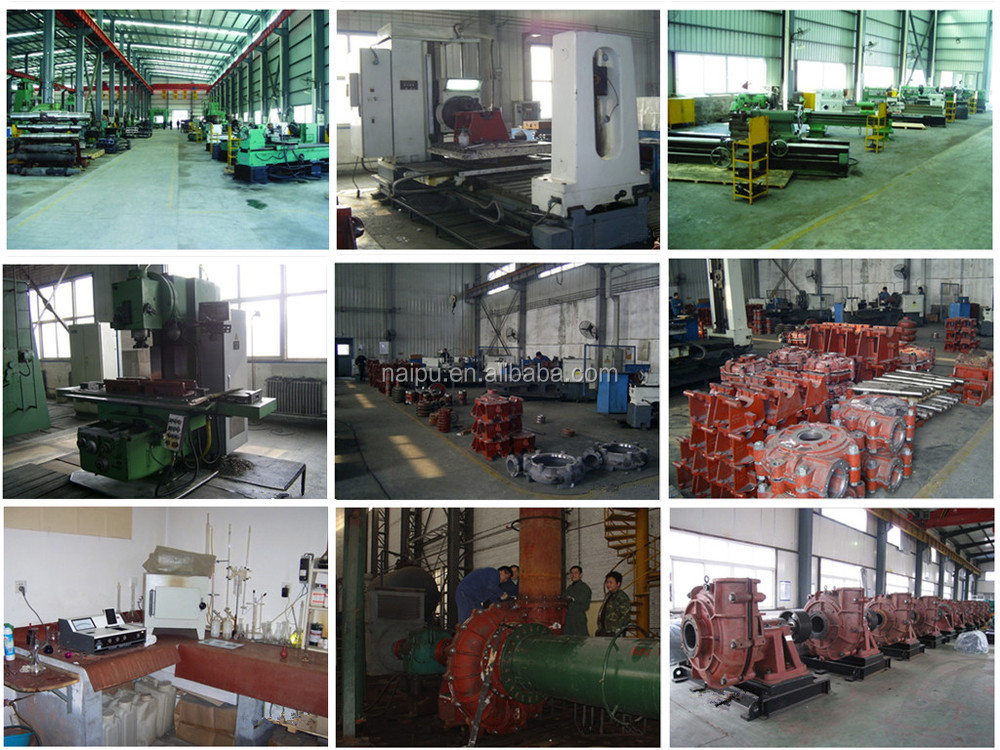 China competitive price industry mines treatment coal ceramic concrete slurry pump different with manual water pump dispenser