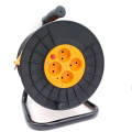 Cable Wire Electrical Reel with Switch - European 2-pin, 25m, Medium Voltage, PVC, Copper, Industrial1
