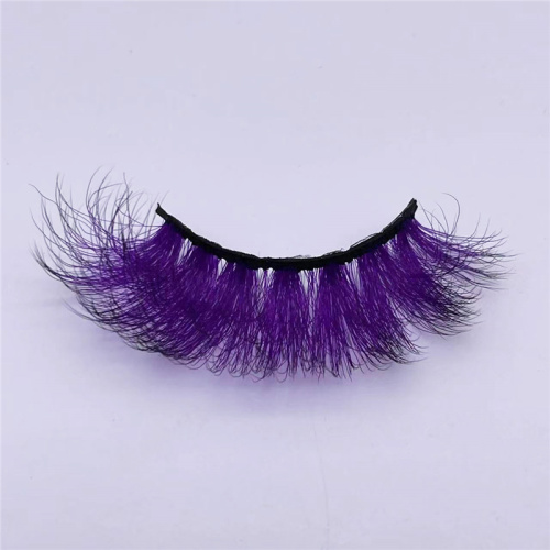 purple ombre lashes