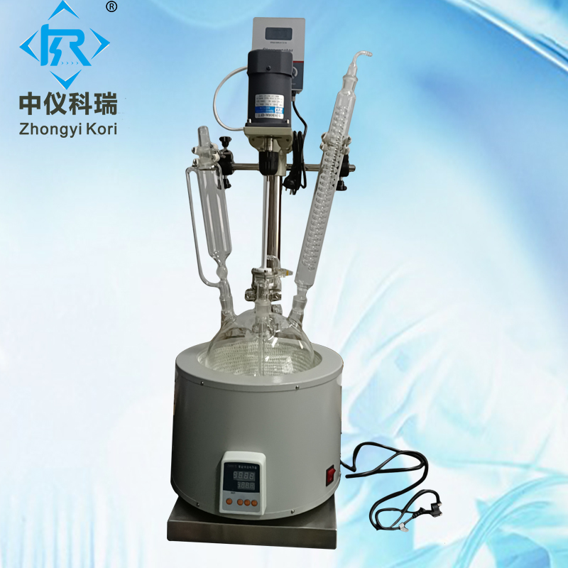 lab heating mantle glass reactor