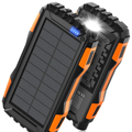 42800mAh Solar Power Bank with Super Bright Flashlight for Outdoor Activities1