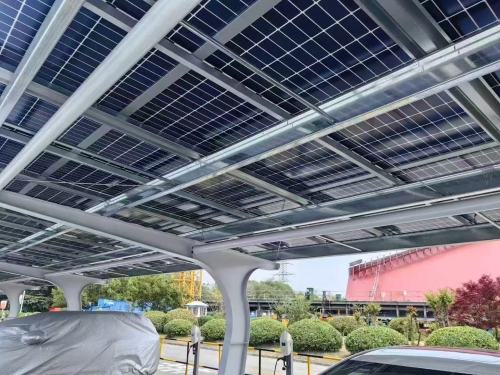Maywon-SunDepot exporta una cochera solar BIPV personalizable al sudeste asiático