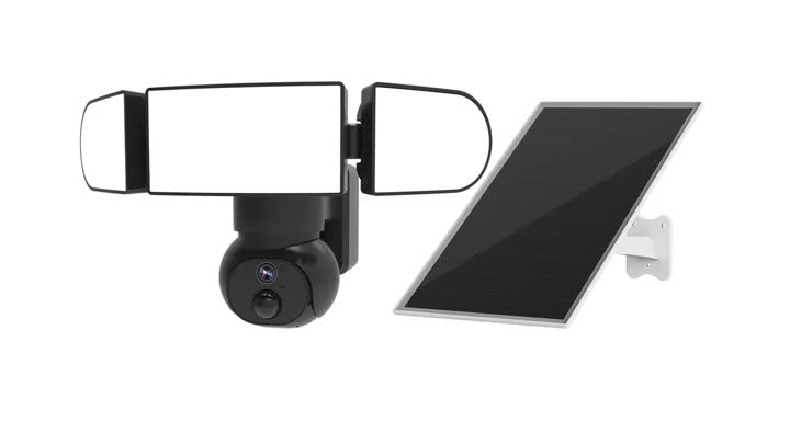 Aurinkoenergian Powerde -kamera CCTV