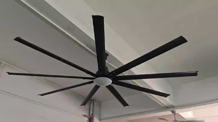 Алюминиевые лезвия Большой промышленный потолочный вентилятор со светом