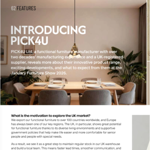 Прочтите нашу историю и путешествие по продукту в декабрьском выпуске Big Furniture Group!