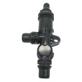 BMW X5 Engine Coolant System Thermostat Housing (OEM 17107559966, 17107559963, 17101439115)1