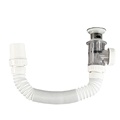 Abtropfgestell für Waschbecken, Desodorierung, integriertes Abtropfgestell für Waschbecken, verstellbare Länge, Wasserstopperrohr1
