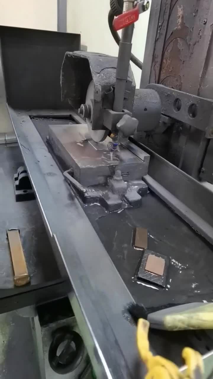 CNC grinding processing