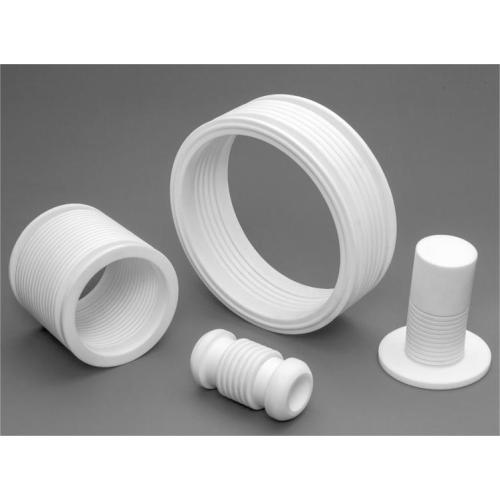 What types of machining are commonly used for PTFE parts processing?