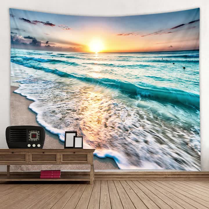 Living room velvet decorative tapestry