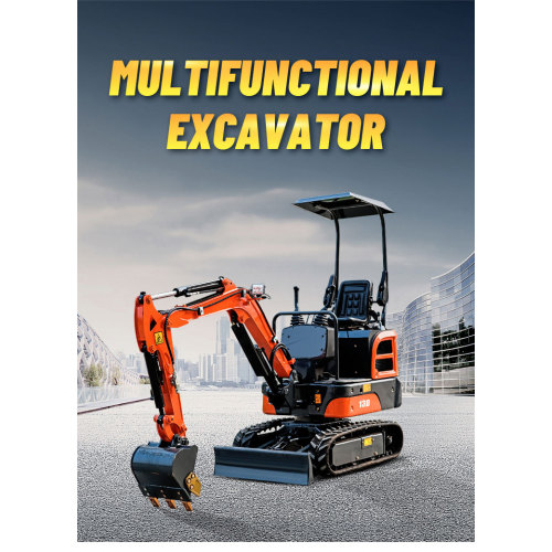 1.2 ton small mini excavator price for wholesale with closed cabin