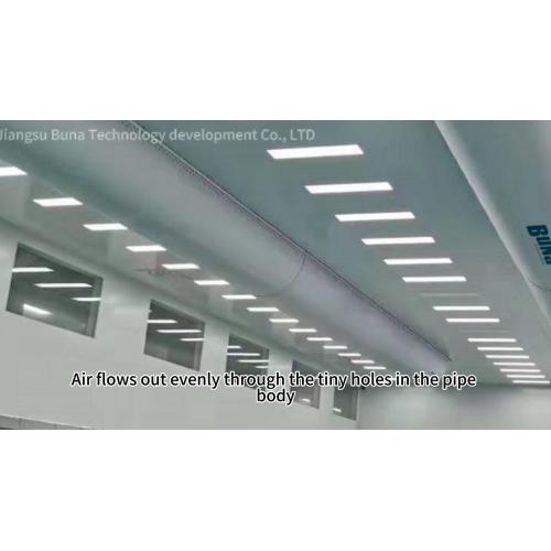 What are the air supply forms of fabric ducts?