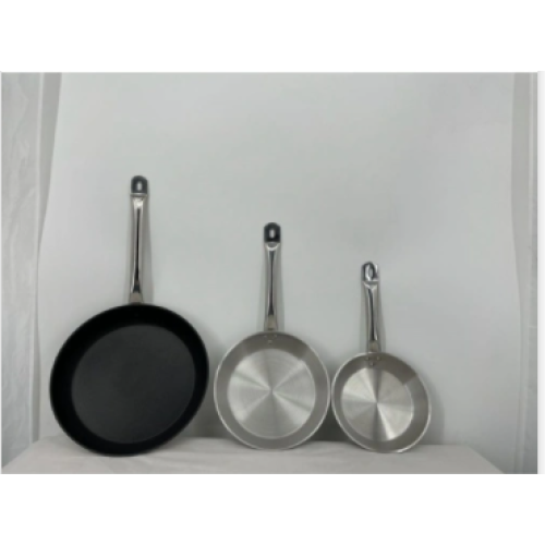  Comparing glossy frying pans and nonstick frying pans