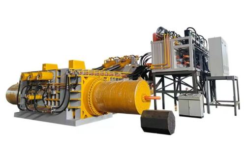 A ENFARDADEIRA DE METAL HIDRÁULICA 2000T FOI CONCLUÍDA