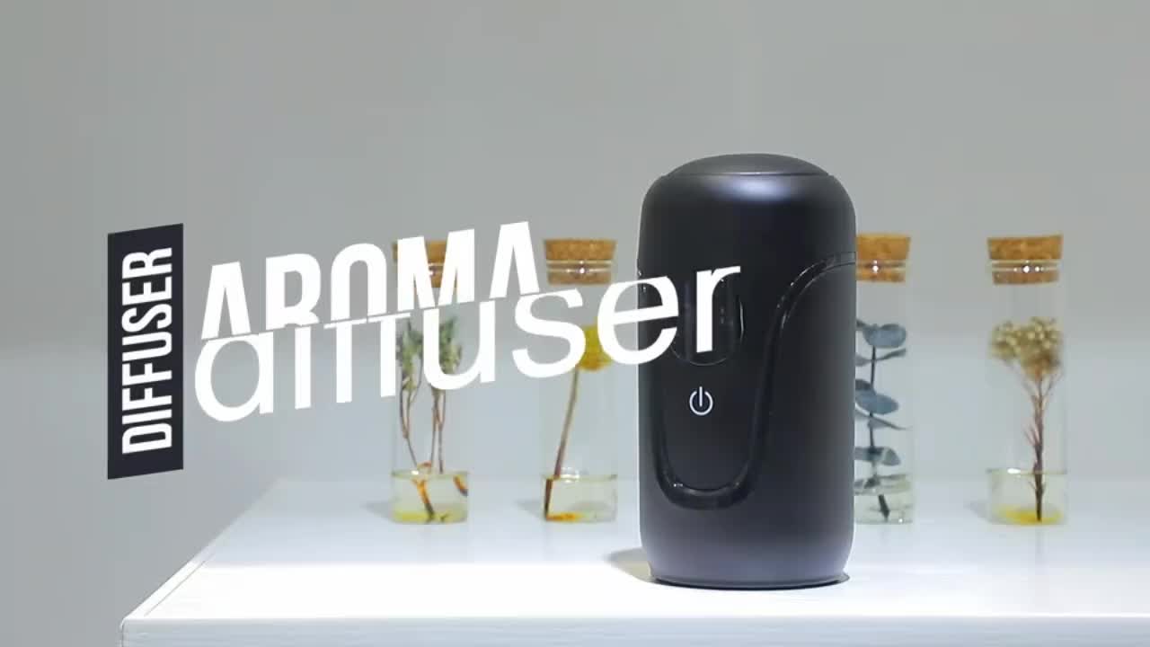 Aromatherapie ätherisches Öl Diffusor Wasserloser Mini -Auto -Diffusor für ätherische Öle1