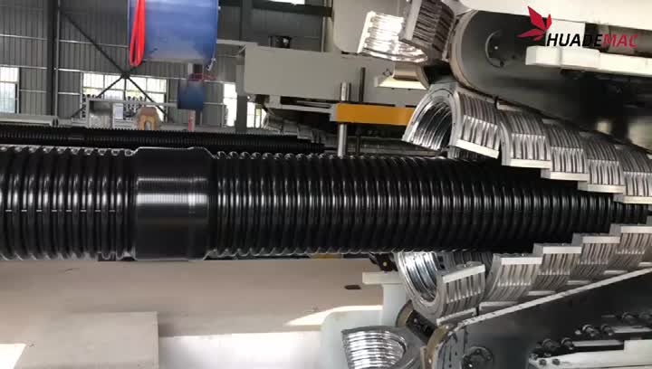 600mm Çift Duvar Kırılmış Boru Ekstrüzyon Hattı