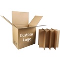 Factory custom beer box Custom corrugated 4/6/8/12 bottle cardboard wine box with insert1