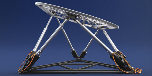 Платформа з вялікім узроўнем платформы "Шэсць ступені свабоды"