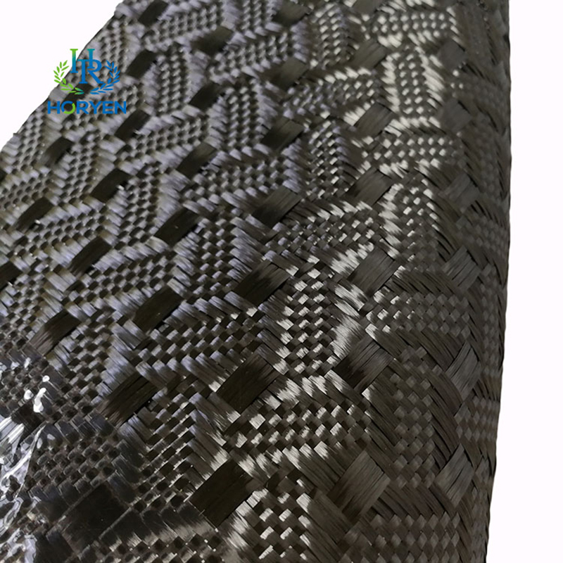 Jacquard Carbon Faser Fabric11