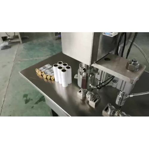 Mesin pengisian aerosol separa automatik (2)