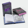 Book Printing Service Hardback Novel Black Custom Sprayed Edges Book Printing Painted Color Edge Novels1