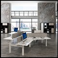 JIECANG Luxury L Shaped Height Adjustable Workstation1